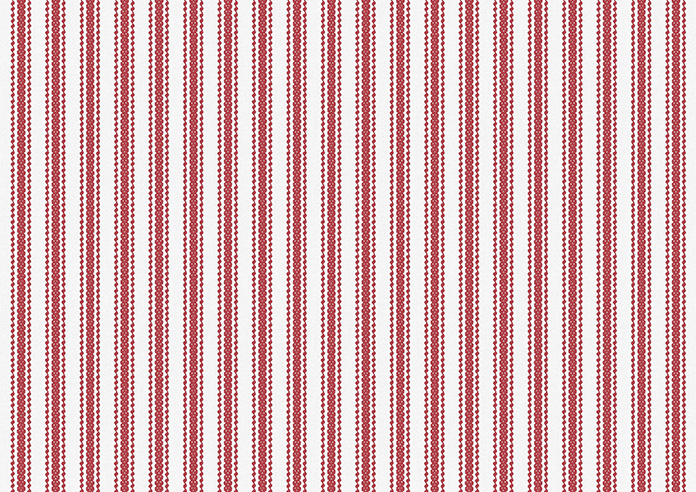 Lace Stripes, Rouge - Made to Measure Curtains - Image 8